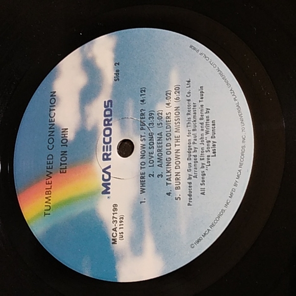 Tumbleweed Connection by Elton John - Picture 7 of 7